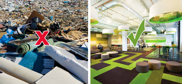 Future Floor Carpet Care has an ongoing commitment to Recycle and Reuse Carpet